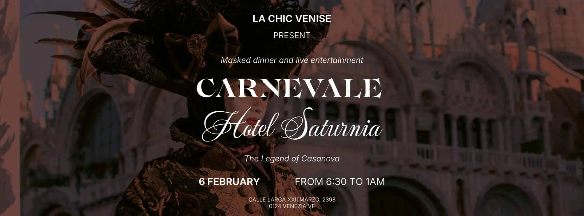 Casanova Carnaval Veneția 2027