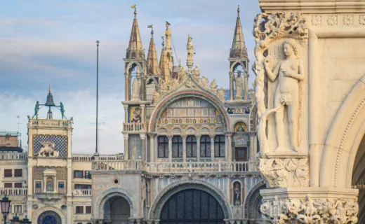 Basilica di San Marco e giro in gondola al mattino