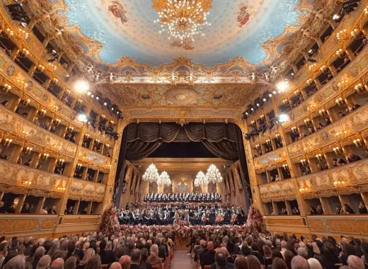 Concert du Nouvel An Venise Opera de Venise Italie
